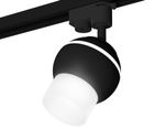 Комплект трекового светильника XT1102072 SBK/FR черный песок/белый матовый MR16 GU5.3 LED 3W 4200K (A2521, C1102, N7170)