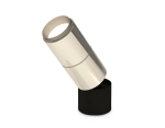 Крепеж накладной поворотный A2221 BK черный D60*H50mm Out45mm (для корпуса D60mm)