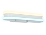 Настенный светодиодный светильник FL161 WH белый LED 3000K/6400K 26W 400*60*130