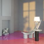Настольный светильник Verre E27х1, Z005TL-01BS. TM Maytoni