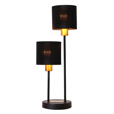 Настольный светильник Escada 1109/2 E14*40W Black/Gold