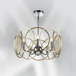 713053 Люстра REGOLO 5х40W E14 ХРОМ/ЗОЛОТО Lightstar