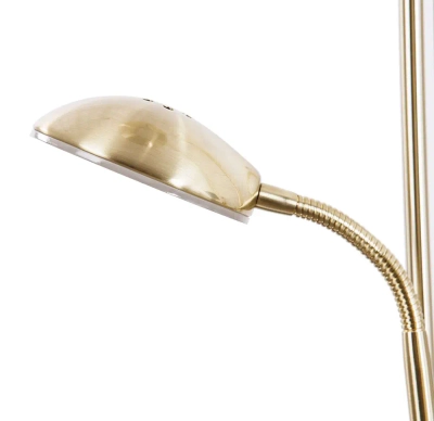 Торшер Arte Lamp DUETTO A4329PN-2PB, 1хLED