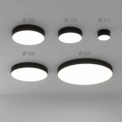 Потолочный светильник Arte Lamp FADO A7335PL-1BK, 1хLED
