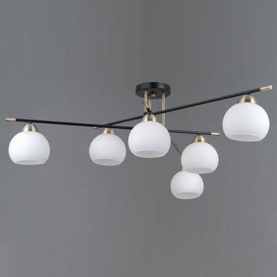 IL0446-6CSQ-24 BK AB LIBRA светильник потолочный