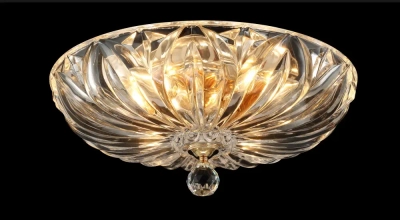 Светильник потолочный Crystal Lux DENIS D400 GOLD 1551/104