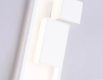 Светильник светодиодный настенный FL5222 SWH белый песок LED 3000K/4200K/6400K 24W 400*140*100