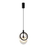 5422/17L HIGHTECH ODL_EX25 105 черный/металл/алебастр Подвес LED 17W 3000K 986Лм MERCURY