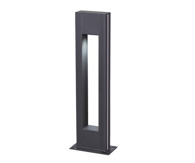 09208-F(220V),16(10) Светильник уличный Грайни серый 220V w18*8 h80 Led 5W (4000K) Декоративная подсветка розовая.