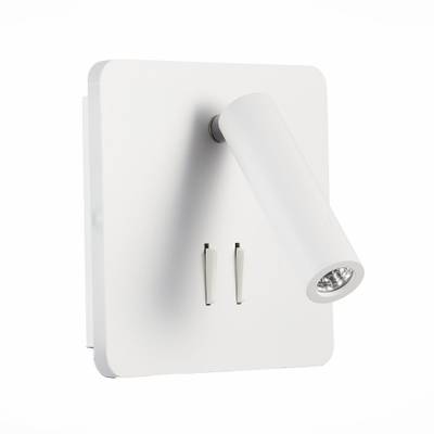 SL1586.531.01 Светильник настенный Белый LED 1*9W 3000K Lm Ra&gt;80  IP20 L-xW140xH140 170-240V