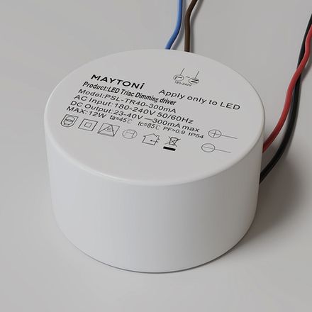 Источник питания Triac 12W IP54, PSL-TR40-300mA. TM Maytoni