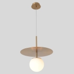 Светильник подвесной Crystal Lux UVA SP1.1 BRASS 3282/201.1