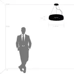 812186 Люстра NIBBLER 18х6W(Led) G9 ЧЕРНЫЙ/БЕЛЫЙ Lightstar