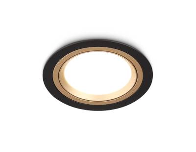 Светильник встраиваемый поворотный точечный TN51914 BK/GD черный/золото GX53 max 12W D115*23