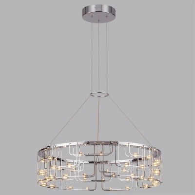 7059/44L HIGHTECH ODL26 287 светильник нерж/сталь хром IP20 LED 44W 3960Лм 3000K 220V ZAHA