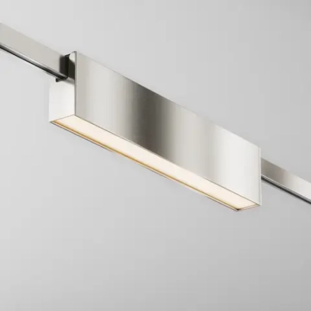 Трековый светильник Базис / Basis Flarity 3000K 12Вт 120°, TR151-1-12W3K-PT. TM Maytoni