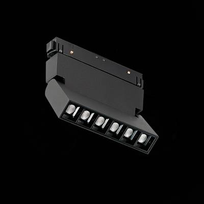 ST364.446.06 Магнитный трековый светильник Черный LED 1*6W 4000K 532Lm Ra&gt;80 36° IP20 L120xW22xH108 48V