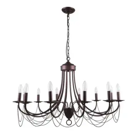 Подвесная люстра Plini 2590-12P, 12*E14*40W. ТМ F-Promo