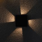 Фасадный светильник Arte Lamp ALGOL A1445AL-4BK, 4хLED