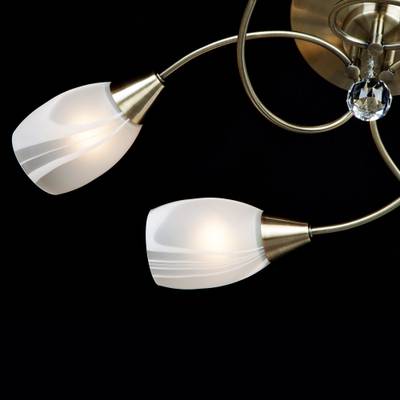 Потолочный светильник с плафонами 2275/6 античная бронза