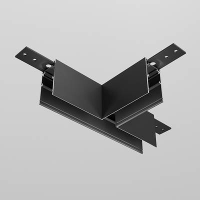 Коннектор Т-образный Exility накладной черный, TRA034CT-41B. TM Maytoni