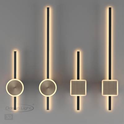 4257/18WL HIGHTECH ODL21 315 черн/ант.бронза Настен.светильник IP20 LED 18W 1148Лм 3000K STILO