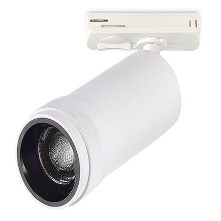 ST384.536.10 Св-к трек. Белый LED 1*10W 3000K 900Lm Ra&gt;90 10-55о  IP20 L160xW50xH- 220V