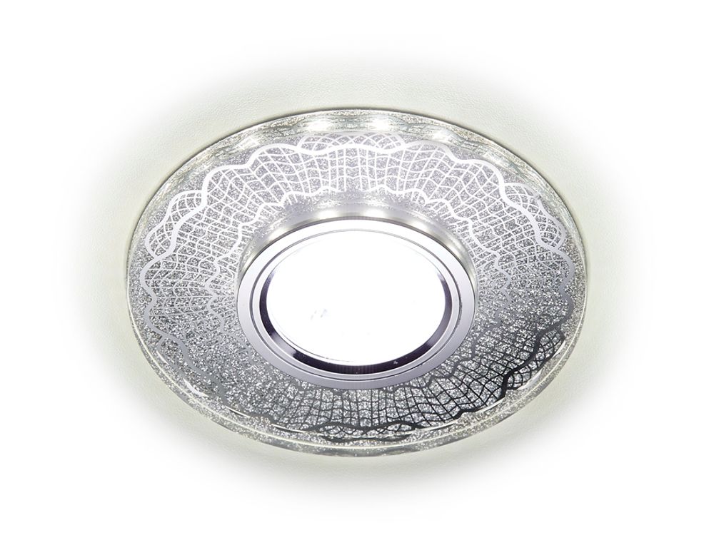 Встраиваемый точечный светильник со светодиодной лентой S175 CL/CH хром/серебро MR16+3W(LED WHITE) Встраиваемый точечный светильник со светодиодной лентой S175 CL/CH хром/серебро MR16+3W(LED WHITE)