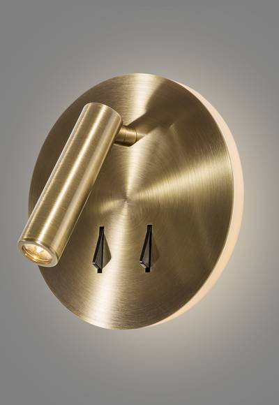 Настенный светильник Crystal Lux CLT 223W BZ 1400/514