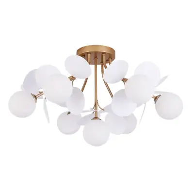 Потолочная люстра Arte Lamp PEACOCK A1369PL-7SG, 7хG9