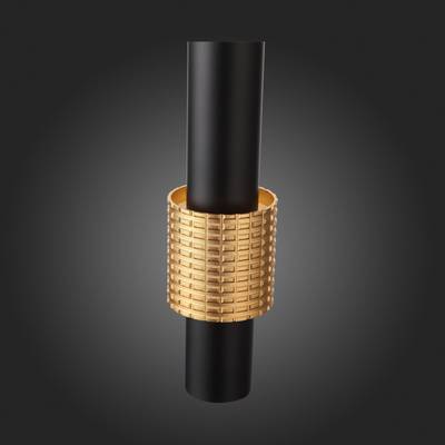SL1591.403.01 Светильник подвесной ST-Luce Черный, Анодированный золотой/Черный LED 1*6W 3000K