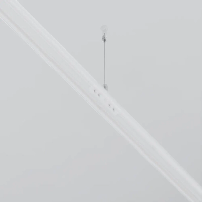 Коннектор прямой для низкопрофильного шинопровода Exility, TRAM034CI-R-41W. TM Maytoni