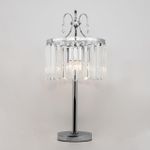 Citilux Инга CL335831 Настольная лампа хрустальная Хром