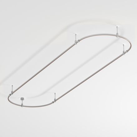 Основание ART-APRIORI-OVAL-ROD-200-3000x1000 (TN) (Arlight, IP20 Металл, 3 года)