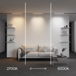 Трековый светильник Базис / Basis Exility X 2700-6000K 12Вт 120° Dim Smart Zigbee, TR240-4-12WTW-DSZ-B. TM Maytoni