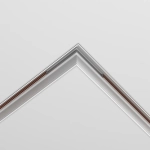 Коннектор угловой 90° Exility встраиваемый под ГКЛ 9,5мм, белый, TRACL034-42W-R. TM Maytoni