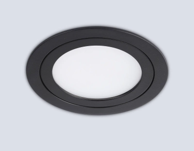 Светильник встраиваемый TN51823 BK черный GX53 max 15W D110*39