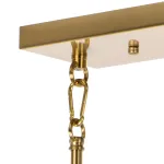 815183 Люстра CROCO 8х40W E14 ЛАТУНЬ Lightstar