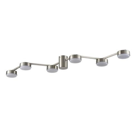 8116/6C COMFI LN26 250 никель, металл Люстра потолочная LED GX53 6*7W 220V SANATA