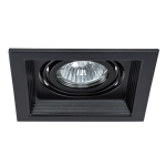 Точечный встраиваемый светильник Arte Lamp CANIS A6661PL-1BK, 1хGU10