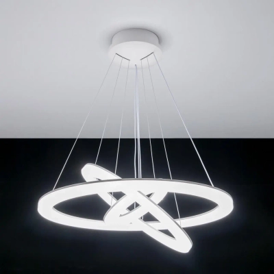 Citilux Электрон Смарт CL710A104S Умная люстра подвесная Белая