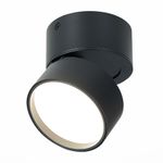 ST651.442.09 Светильник потолочный поворотный Черный LED 1*9W 4000K 720Lm Ra&gt;90 120° IP20 D85xH87 170-240VV