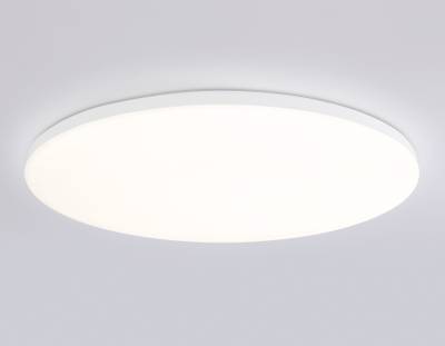 Потолочный светодиодный светильник с Wi-Fi Яндекс Алисой/Tuya/Smart Home/Alexa  FZ2003 WH белый IP54 30W 3000K-6500K+RGB D450*60 (ПДУ ИК