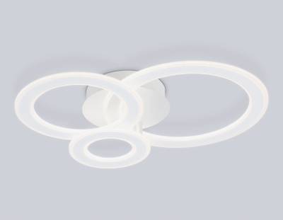 Потолочный светодиодный светильник с пультом FA861 WH белый 71W 540*470*105 (ПДУ РАДИО 2.4)