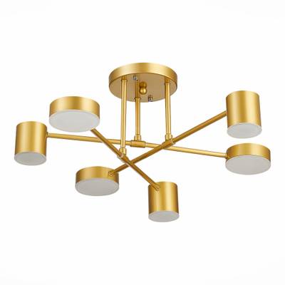 SLE201022-06 Светильник потолочный Золотистый/Золотистый LED 6*7W 4000K