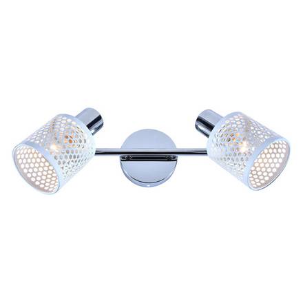 Настенный светильник Escada 669/2A E14*60W Chrome/White
