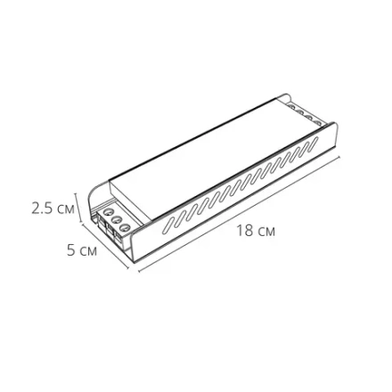 Блок питания 24V 150W 6.25А Arte Lamp STANDART A240506N