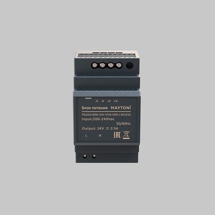 Блок питания PSL016 24В 60Вт IP20 821016. TM Maytoni