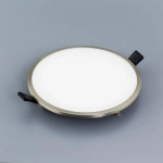 Citilux Омега CLD50R221 LED Встраиваемый светильник с диммером Матовый Хром