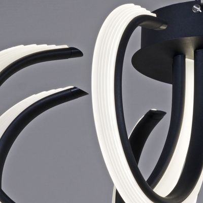 74390-0.3-08S black светильник потолочный